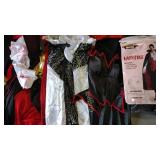 VAMPIRE COSTUME 4 PACK (3 MEN 1 WOMEN'S)