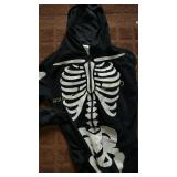 SKELETON JUMPSUIT WITH HOOD MENS VARIOUS SIZES 8