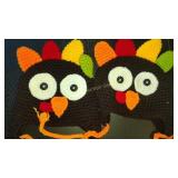 THANKSGIVING KNIT BEANIES KIDS 2 PACK