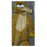 LION COSTUME  KIDS SIZE 3 T 3 PACK