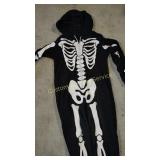 SKELETON JUMPSUIT HOOD MENS SIZE M 6 PACK