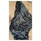 SOFT CAPE BLACK HALLOWEEN ADULT