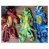 3CT 18-24M R,G,B DRAGON COSTUMES