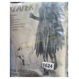 GIRLS SIZE 5-7 REAPER COSTUME