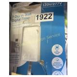 7-DAY IN-WALL DIGITAL TIMER