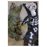 INFLATABLE DAY OF THE DEAD COSTUME ADULT AND