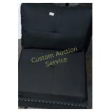 BLACK SECTIONAL SOFA CHAIR