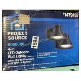 4IN LED OUTDOOR WALL LIGHTS