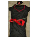 NURSE COSTUME HALLOWEEN WOMENS SIZE L