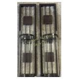 2 WALL MOUNT CANDLE HOLDERS