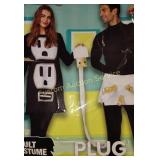 PLUG AND OUTLET COSTUME COUPLE ADULT SIZE 5 PACK