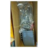 114 PC PEGBOARD HOOKS WITH STORAGE BINS