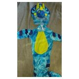 DINOSAUR COSTUME TEAL KIDS 18-24 M