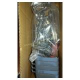 114 PC PEGBOARD HOOKS WITH STORAGE BINS