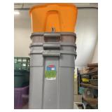 4 rubber made totes- 12x16x20 (no lids)