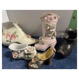 9 Ladies glass boots