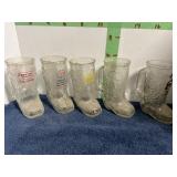 5 Glass Boots Advertising Mugs