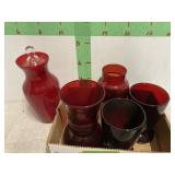 Misc Red glass