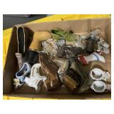 Western & Ladies small glass boots