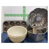 Angel Food Cake pan/ Muffin tins