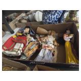 ASSORTMENT OF ETHNIC DOLLS
