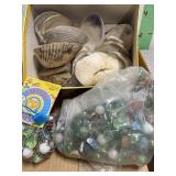 Marbles and seashells