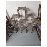 Wood Plant Stand- 40x11x36