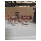 Creamer & Sugar & Turtle Dish