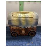 Covered Wagon Cookie Jar