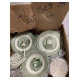 4 PLACE TEA SET MINUS 1 CUP