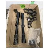 Tasco 3-12x32 , 4x32, 9x32  scopes