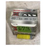 Winchester 20 ga 2-3/4"