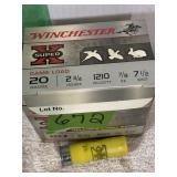 Winchester 20 ga 2-3/4"