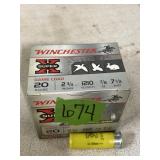 Winchester 20 ga 2-3/4"