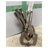 3-VISE GRIP WELDING CLAMPS