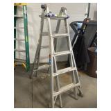 21 FT. WAGNER ALUMINUM FOLDING LADDERS