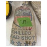 25 lb   #5  lead shot