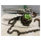 JET 1/4" 6 FT CHAIN WENCH