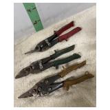3 PC. TIN SNIPS