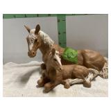 MARE & COLT STATUE