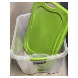 STERILITE 70 QT TOTE W/LID