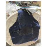 shop apron & chemical gloves