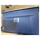 LARGE TOTE W/LID  17" X 34" X 18"