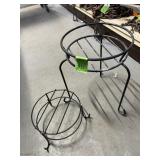 STEEL PLANT STAND 12"D X 20"