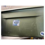 large tote w/lid  17" X 34" X 18"