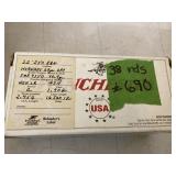 Winchester  22-250  38 rds  reload