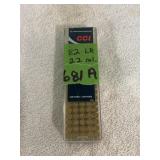 CCI .22 LR  82 rds