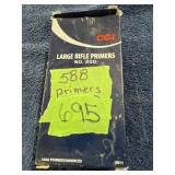CCI  lg rifle primers -  588