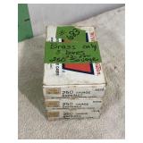 BRASS ONLY  3 boxes 22-250