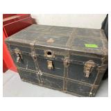 LARGE GOLDEN RULE SQUARE TRUNK  36" X 22" X 24"
